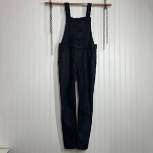 Black Orchid Women's Black Stretchable Cotton Blend Skinny Overall Size 28